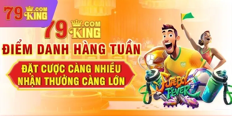 điểm danh hàng tuần nhận ngay quà khủng